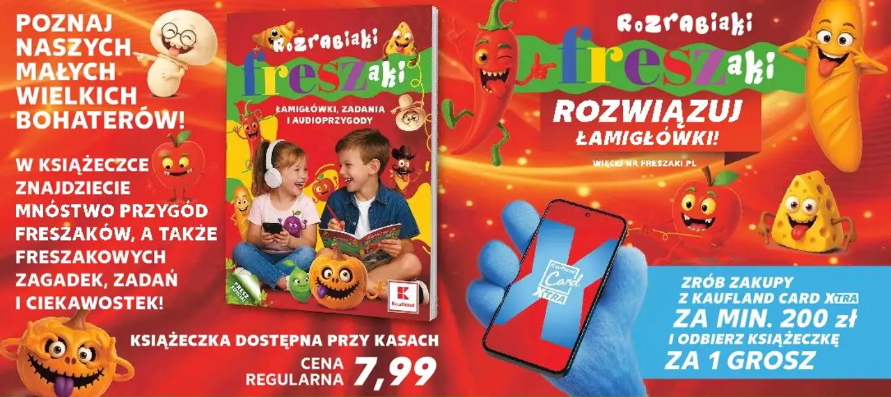 Książeczka Rozrabiaki Freszaki