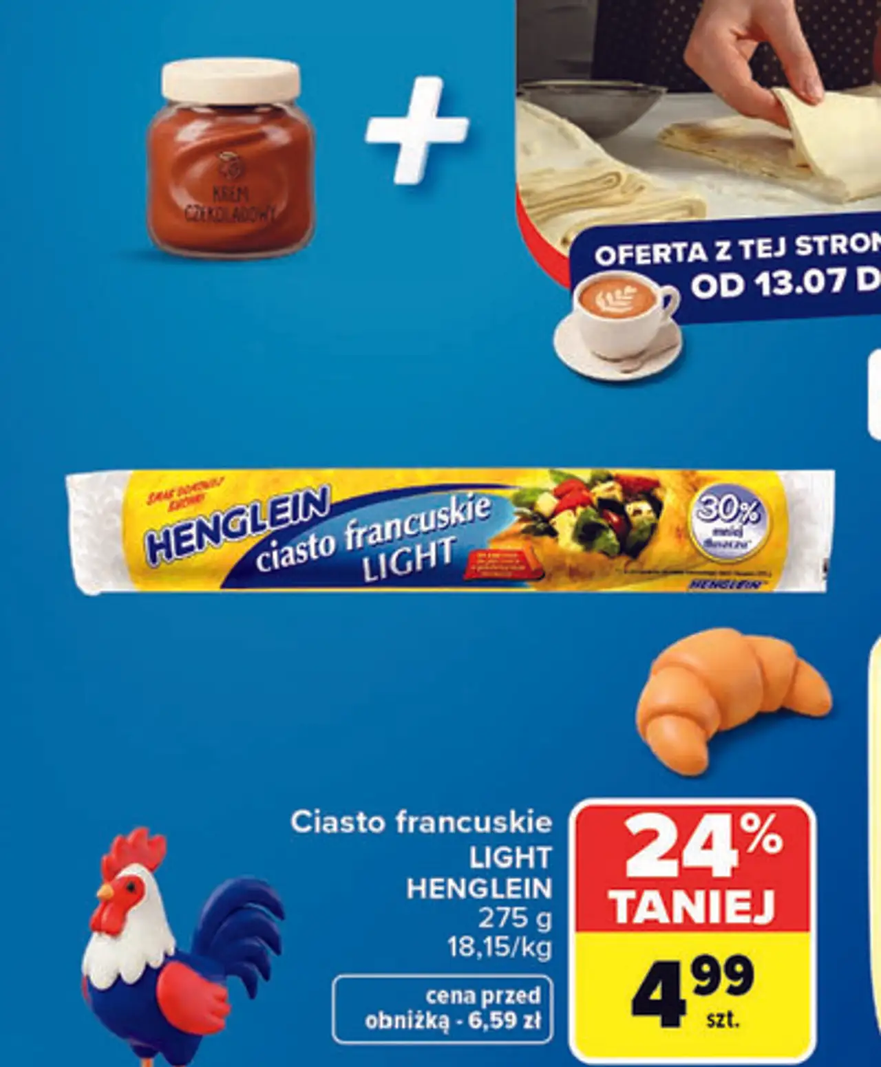 Ciasto francuskie LIGHT HENGLEIN