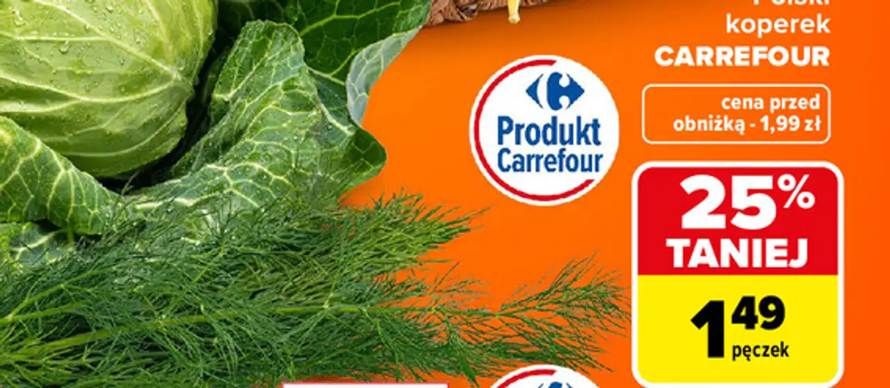 Polski koperek CARREFOUR