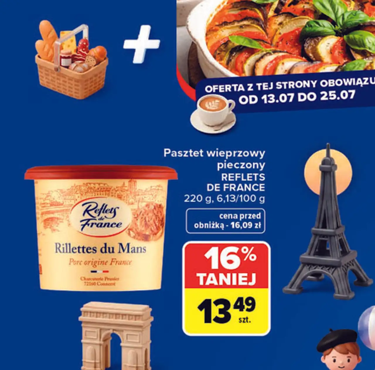 Pasztet wieprzowy pieczony REFLETS DE FRANCE