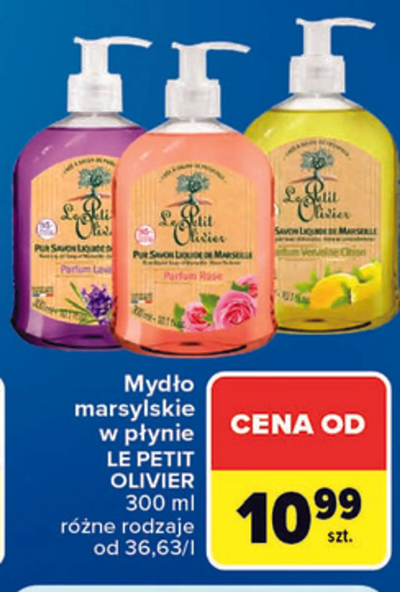 Mydło marsylskie w płynie LE PETIT OLIVIER
