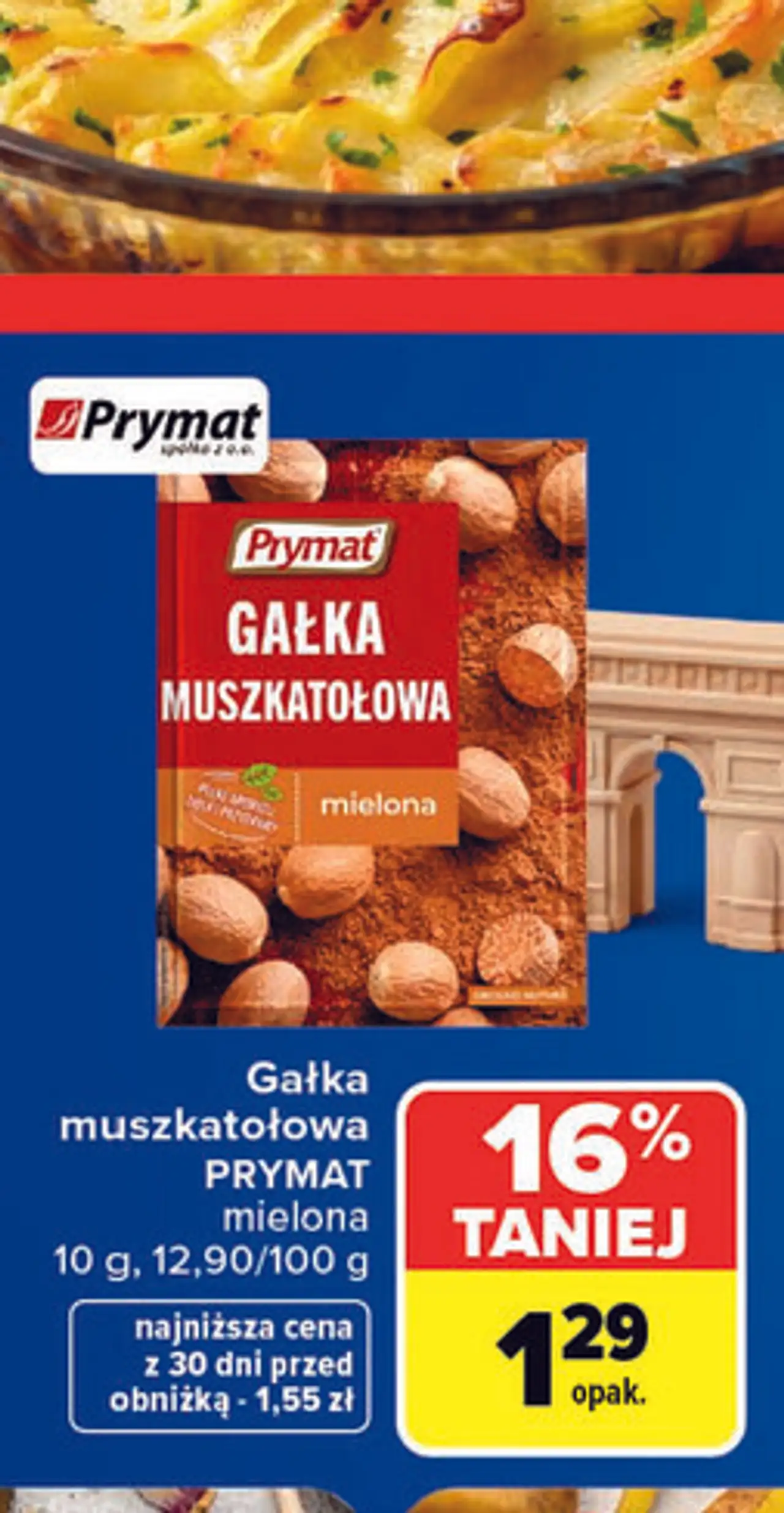 Gałka muszkatołowa PRYMAT mielona