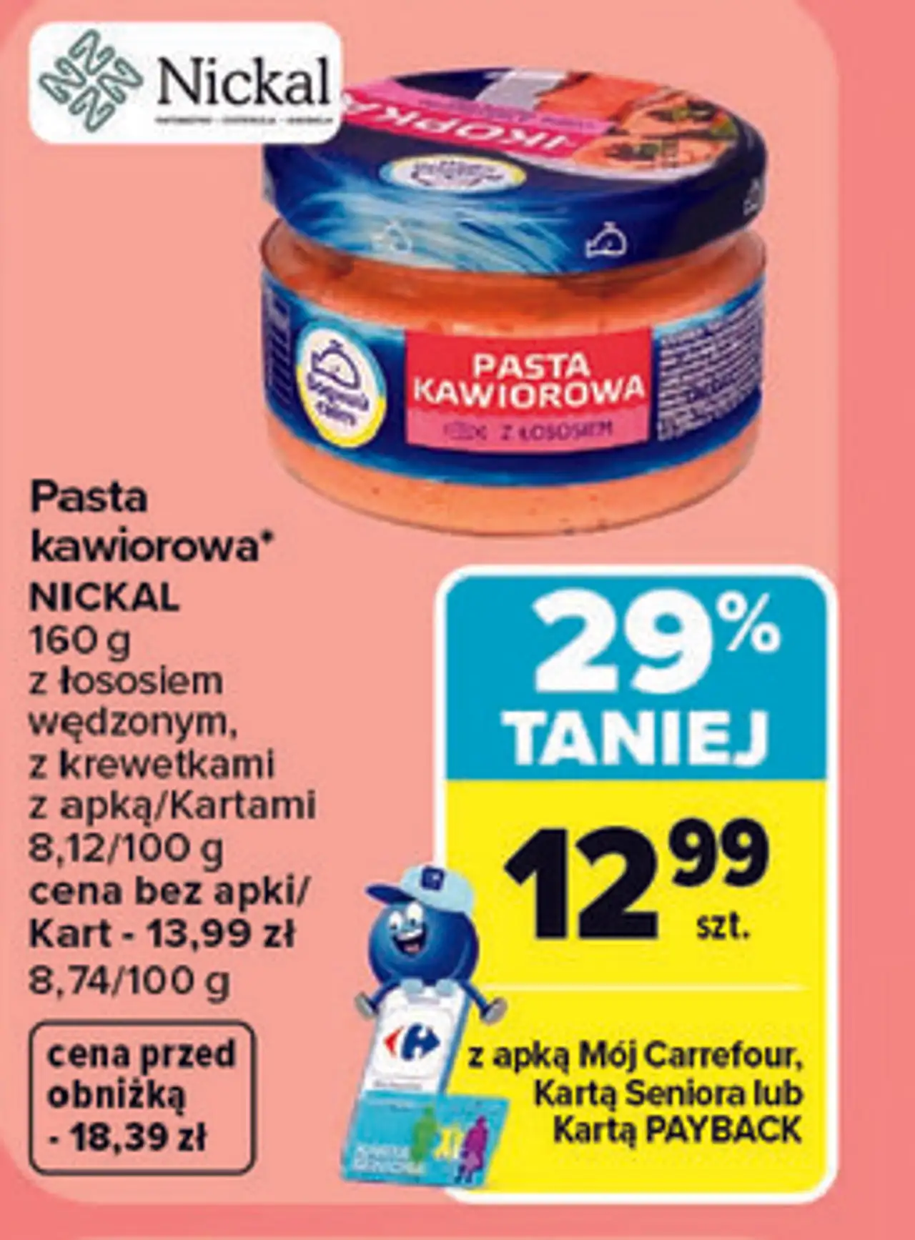 Pasta kawiorowa Nickal