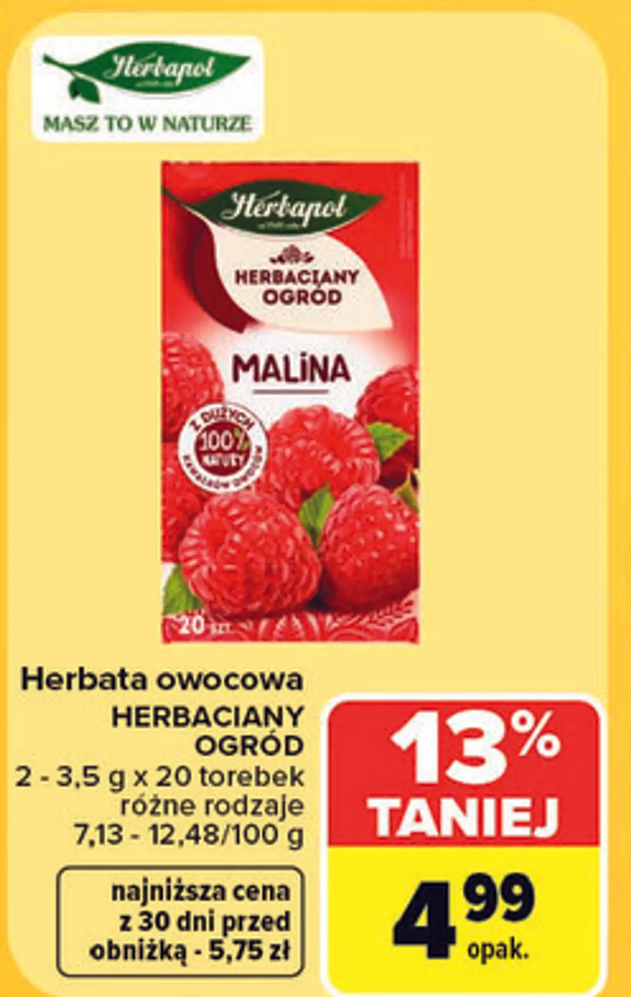 Herbata owocowa HERBACIANY OGRÓD