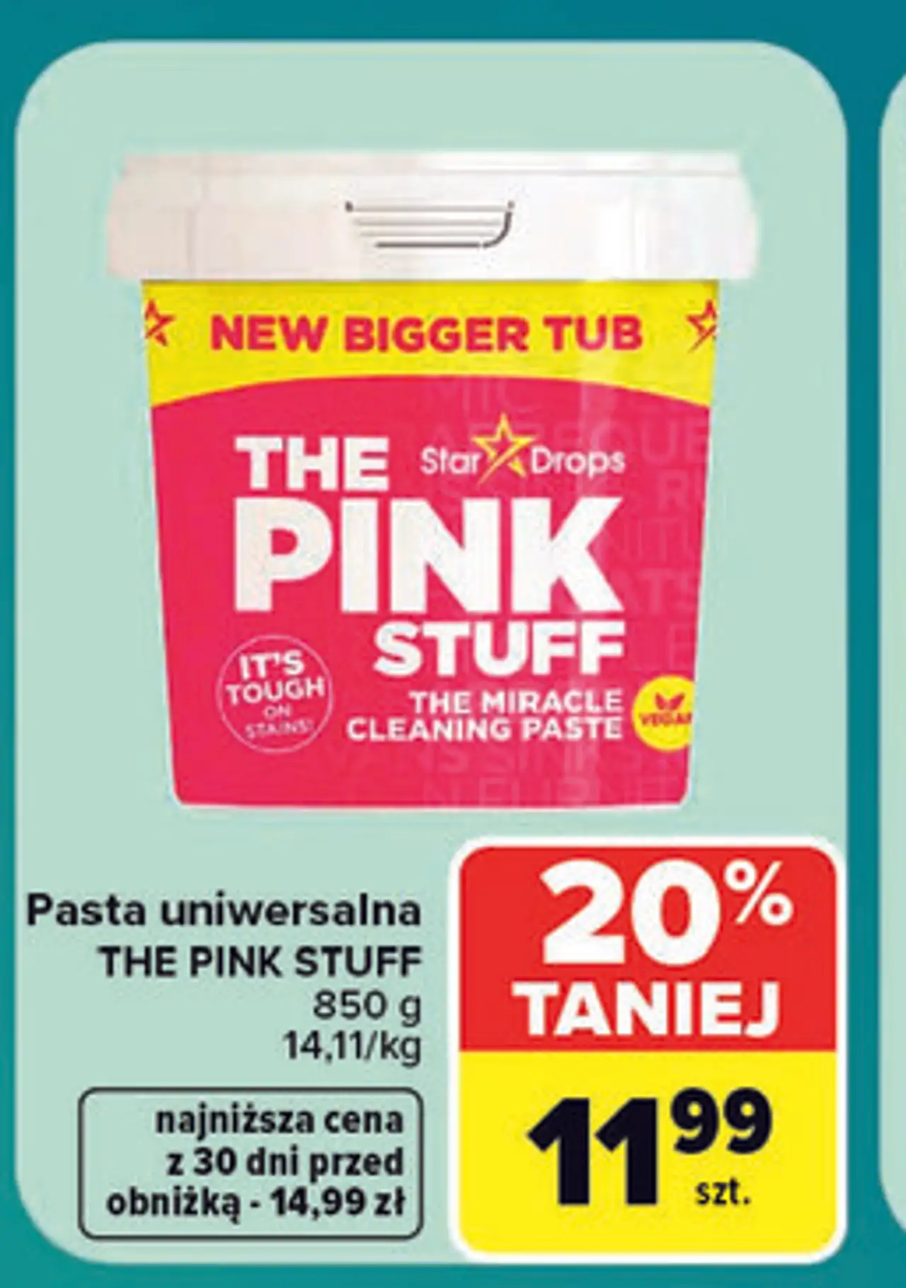 Pasta uniwersalna THE PINK STUFF