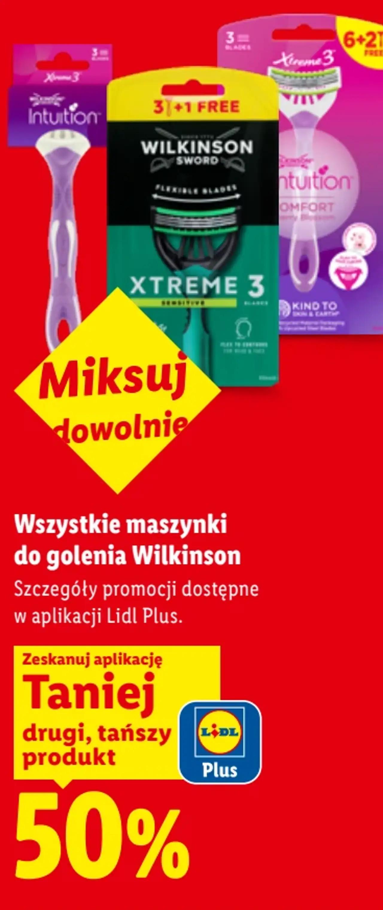 Wszystkie maszynki do golenia Wilkinson