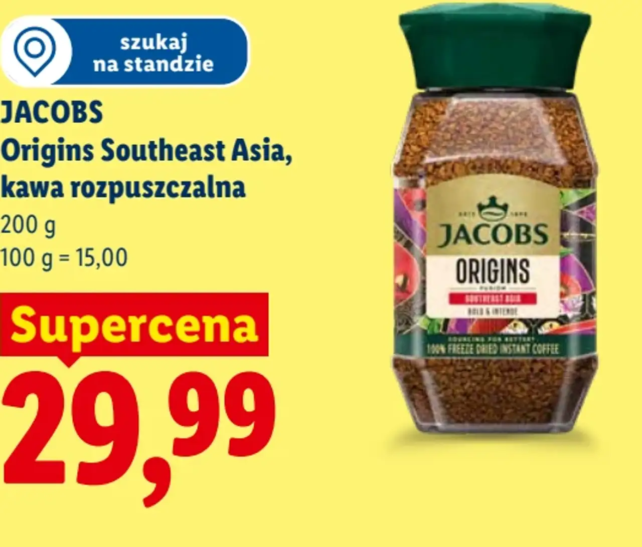 JACOBS Origins Southeast Asia, kawa rozpuszczalna