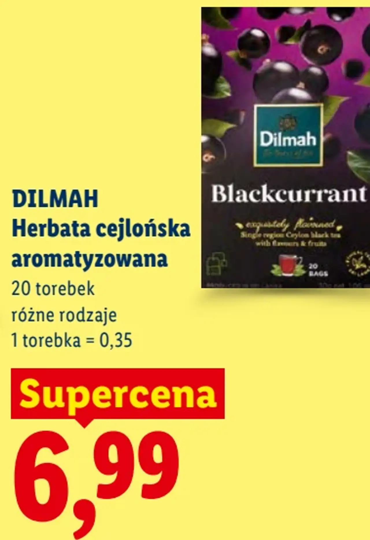 DILMAH Herbata cejlońska aromatyzowana