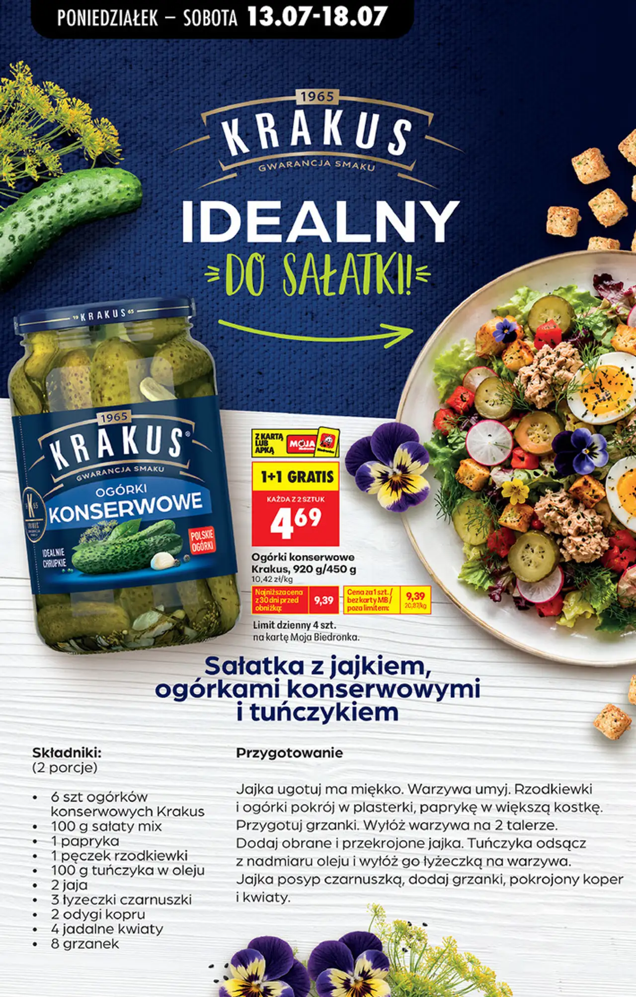 Ogórki konserwowe Krakus