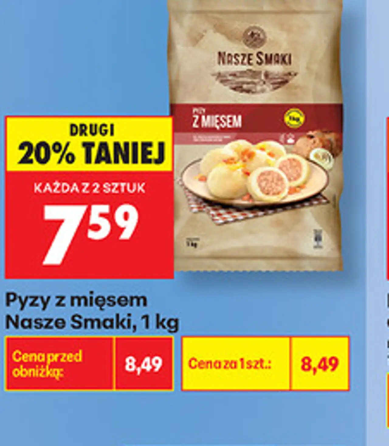 Pyzy z mięsem Nasze Smaki