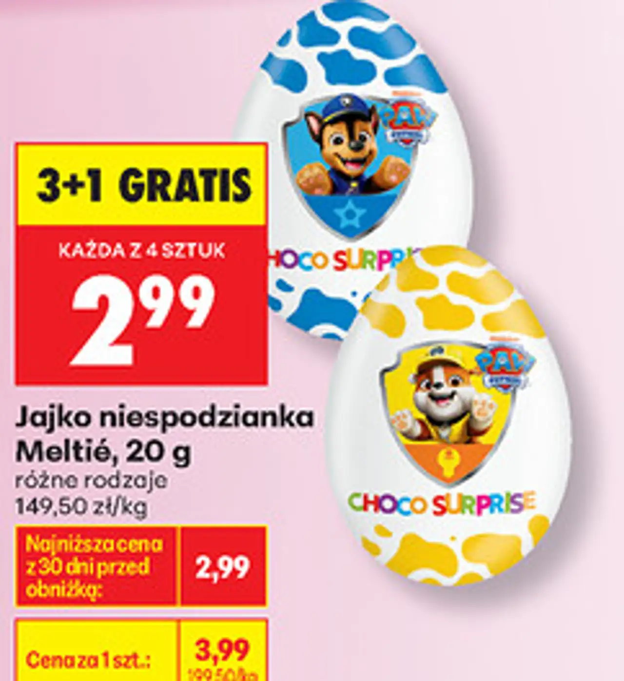 Jajko niespodzianka Meltié