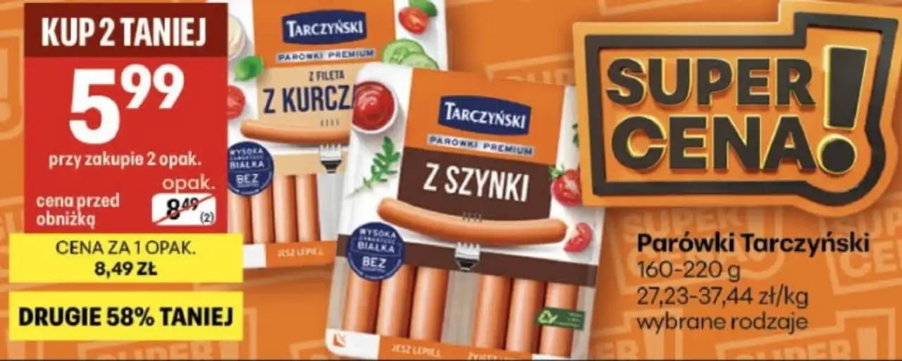Parówki Tarczyński