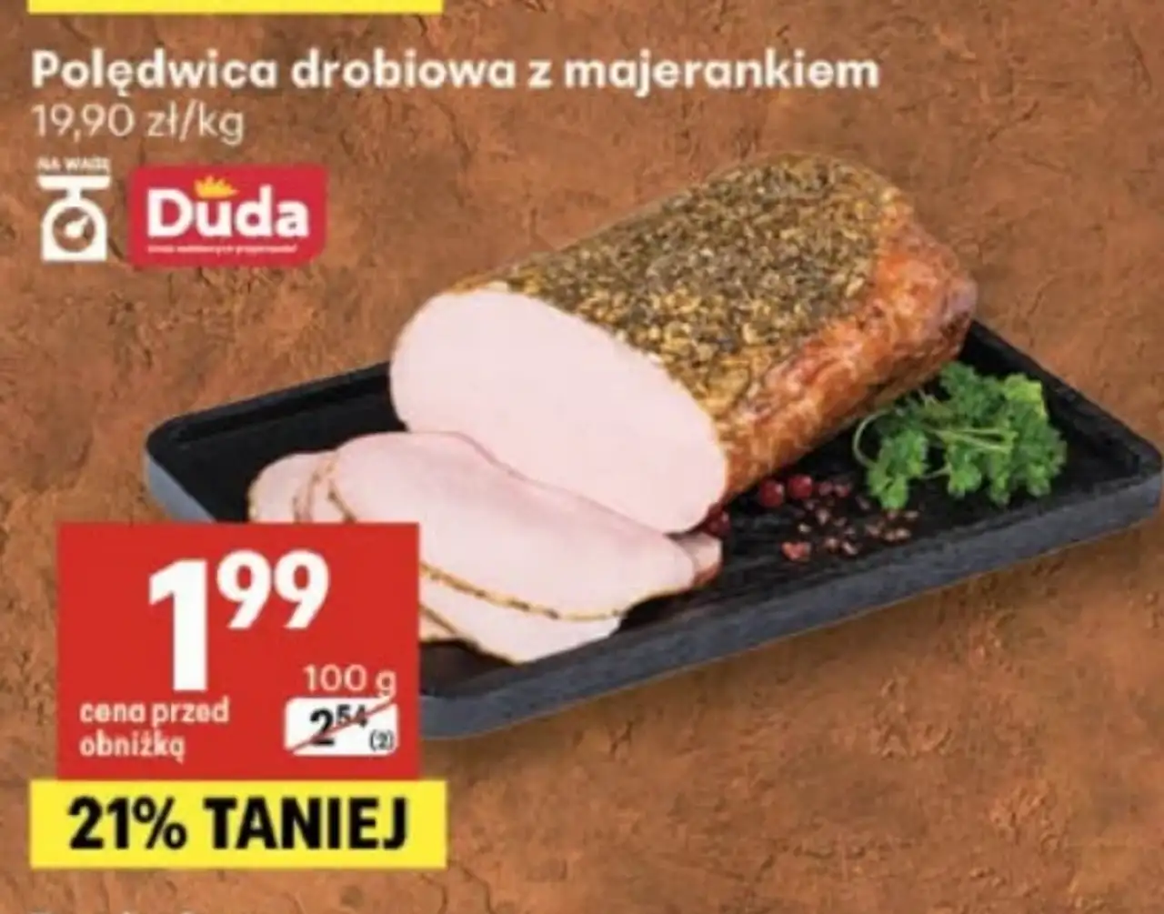 Polędwica drobiowa z majerankiem