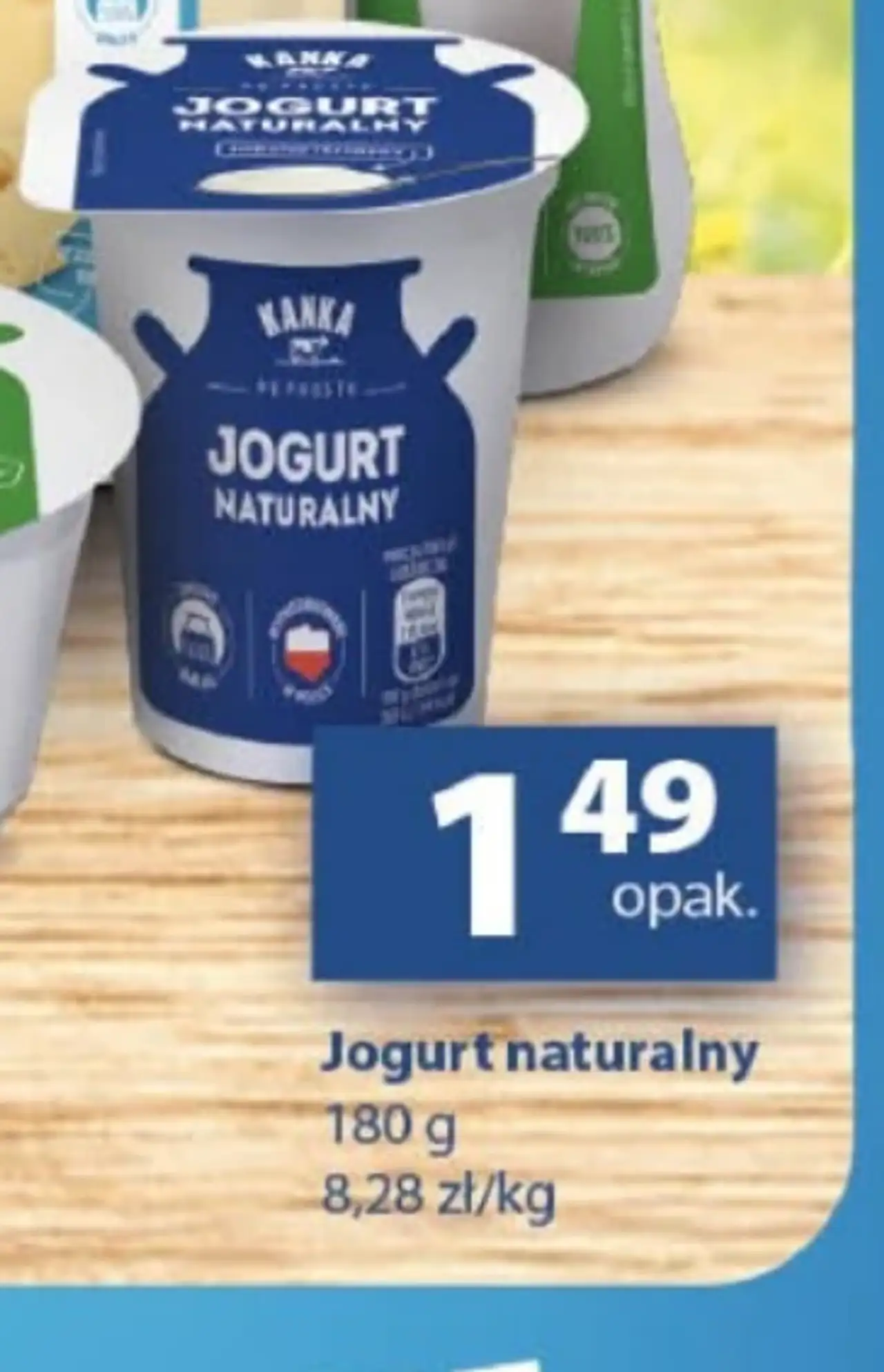 Kanka Jogurt naturalny 180 g