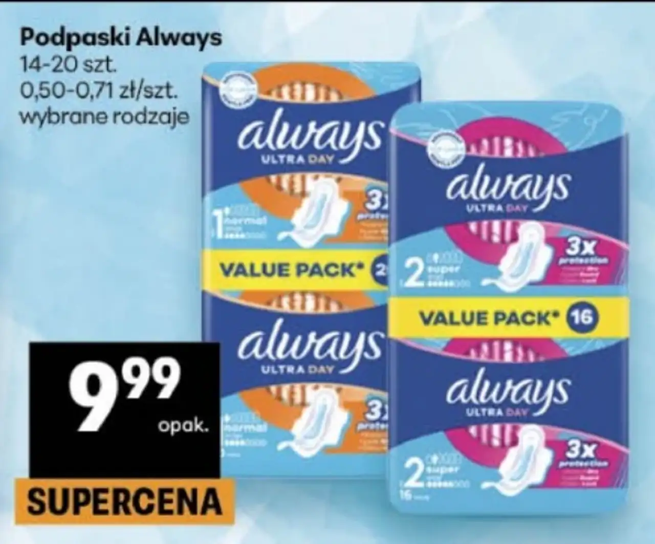 Podpaski Always