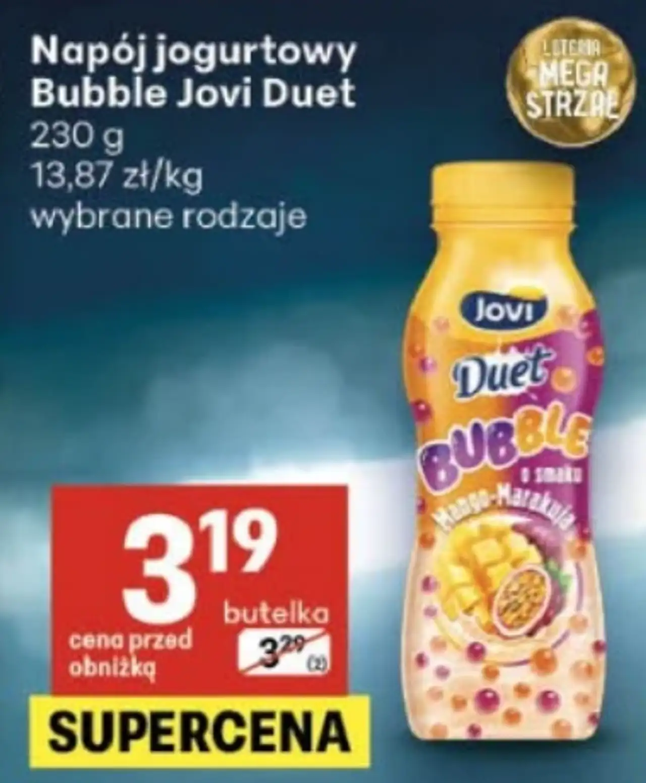 Napój jogurtowy Bubble Jovi Duet