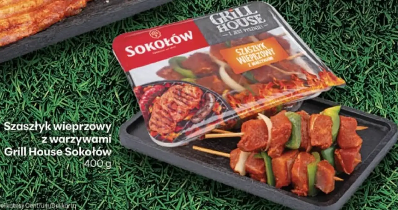 Szaszłyk wieprzowy z warzywami Grill House Sokołów