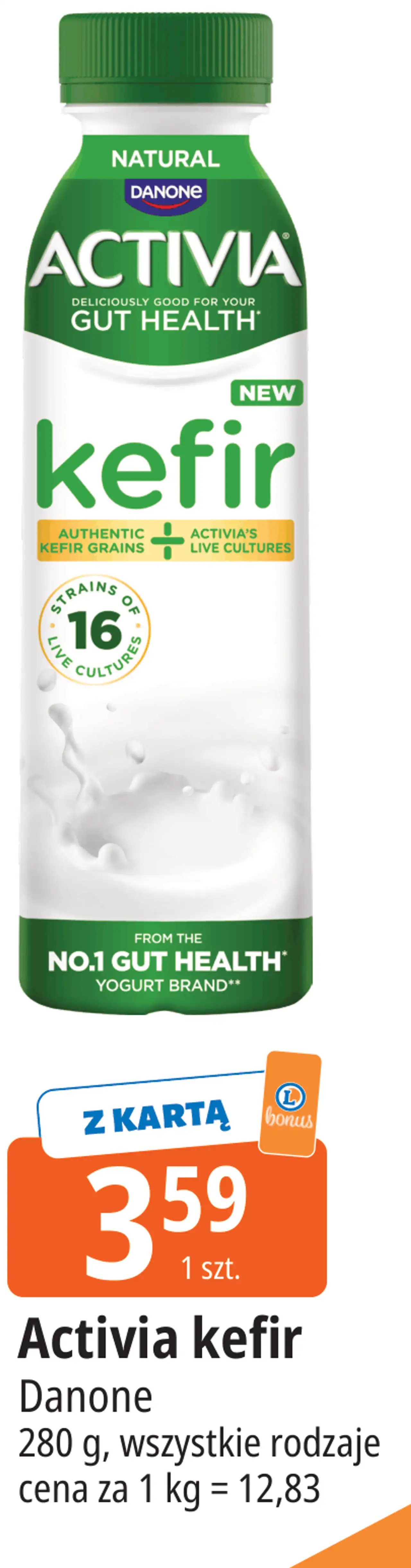 Activia kefir Danone