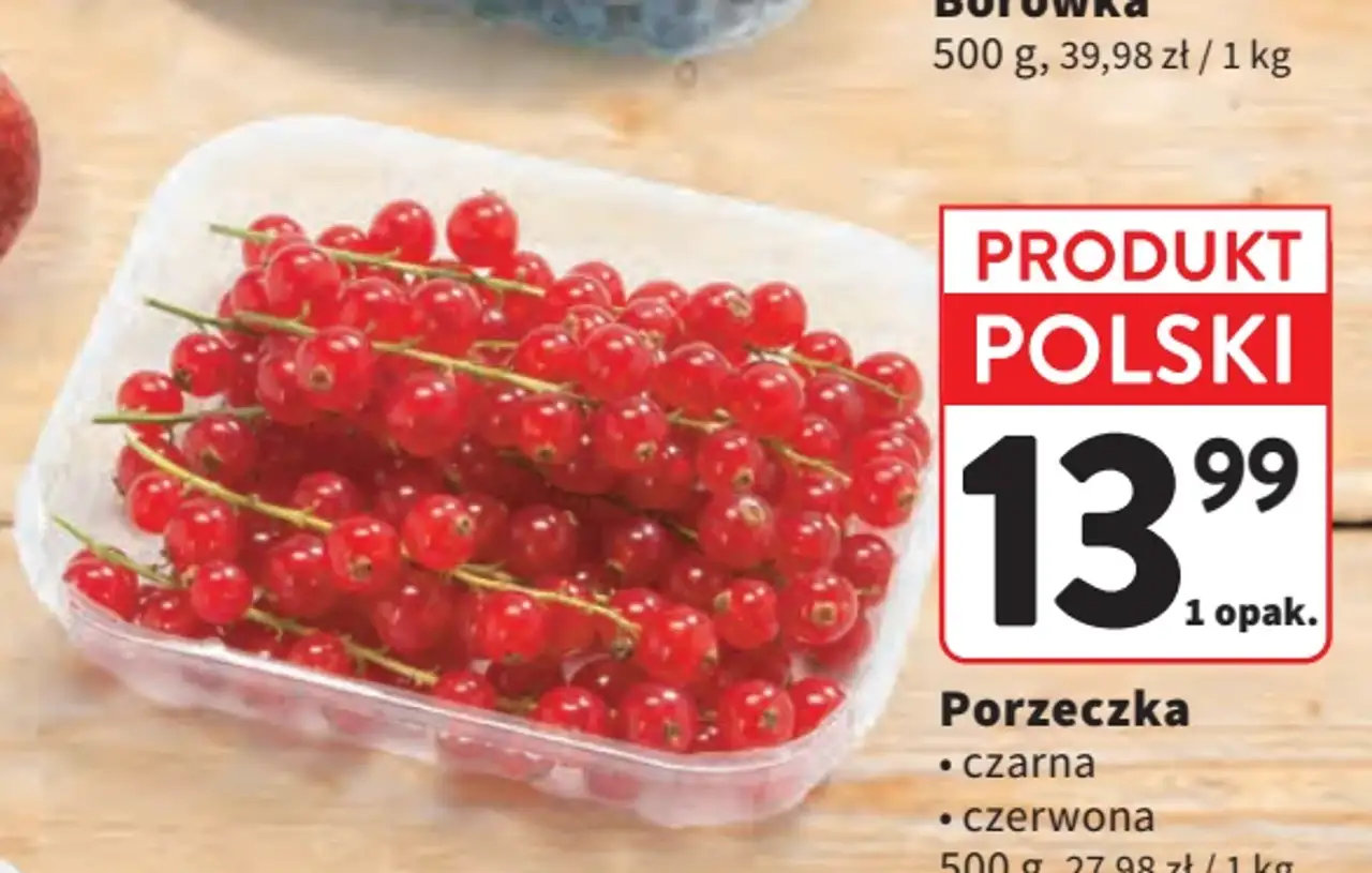 Porzeczka czarna, czerwona