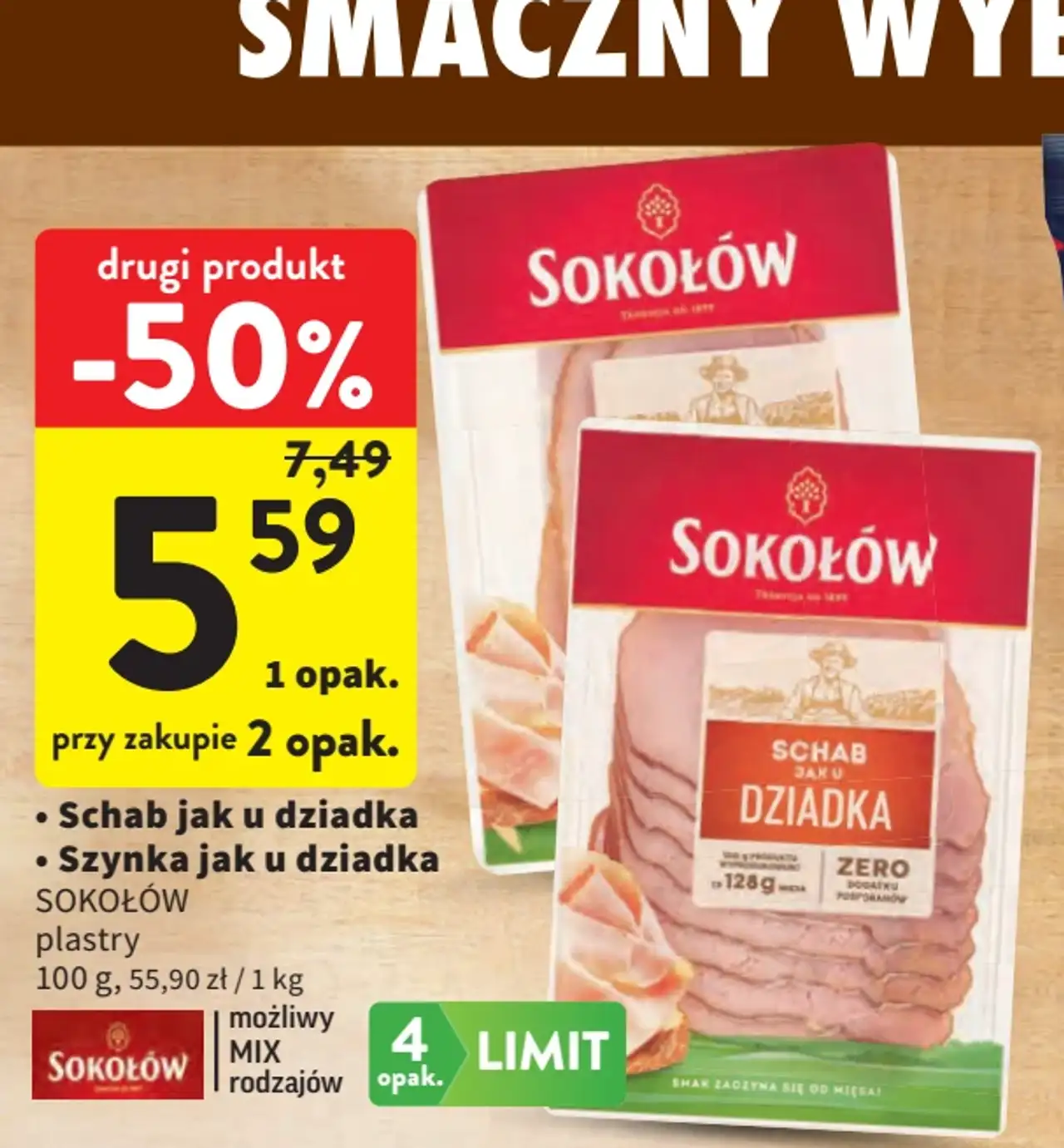 Sokołów Schab jak u dziadka, Szynka jak u dziadka