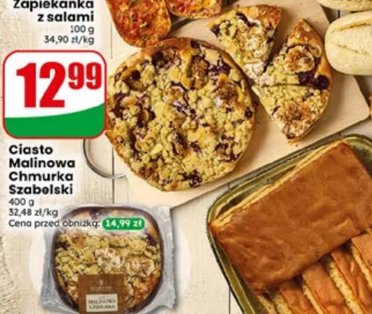 Ciasto Malinowa Chmurka Szabelski