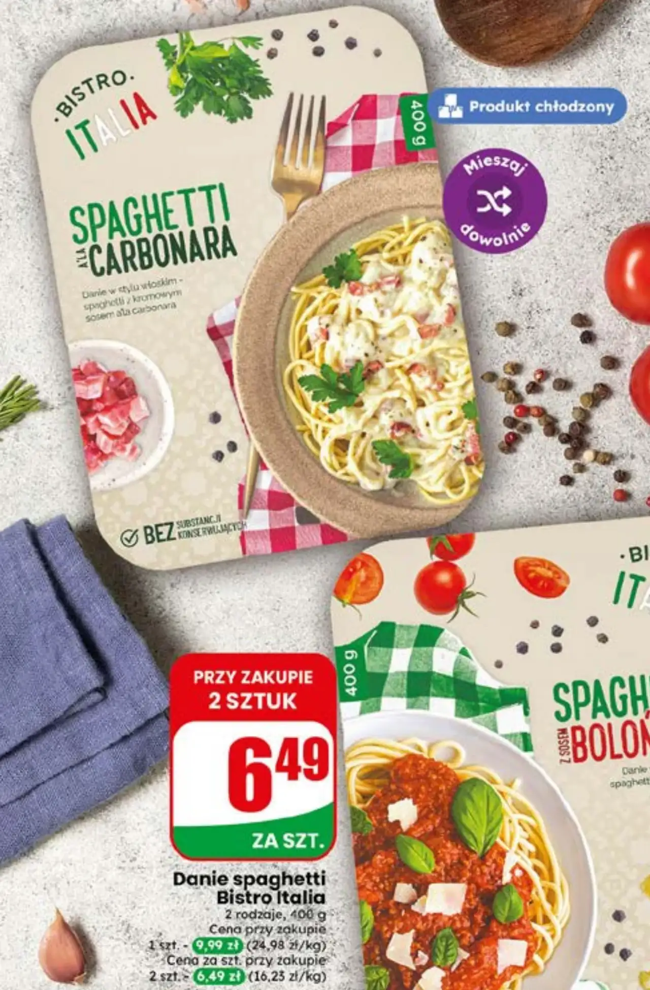 Bistro Italia Spaghetti a'la Carbonara