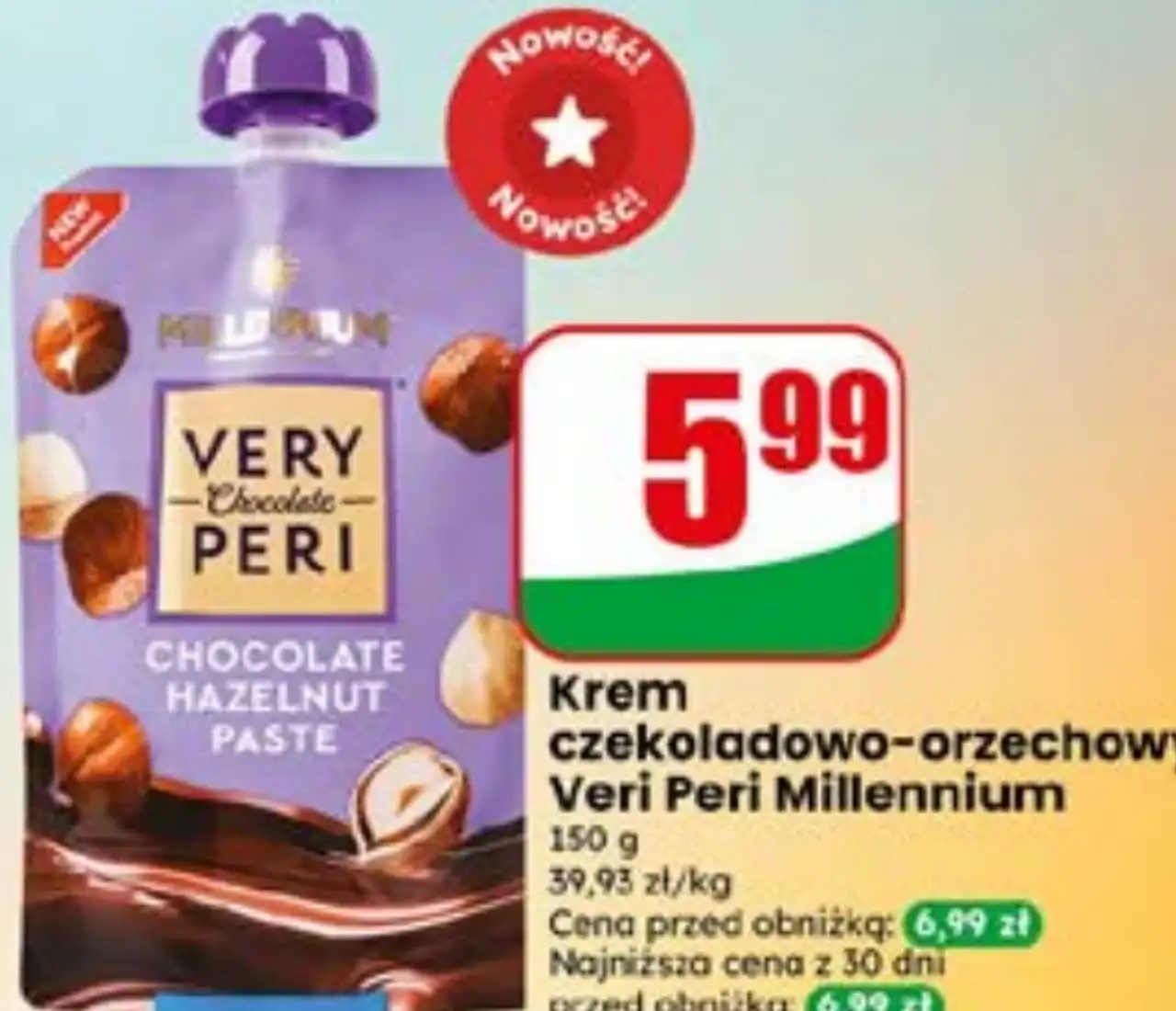 Krem czekoladowo-orzechowy Veri Peri Millennium