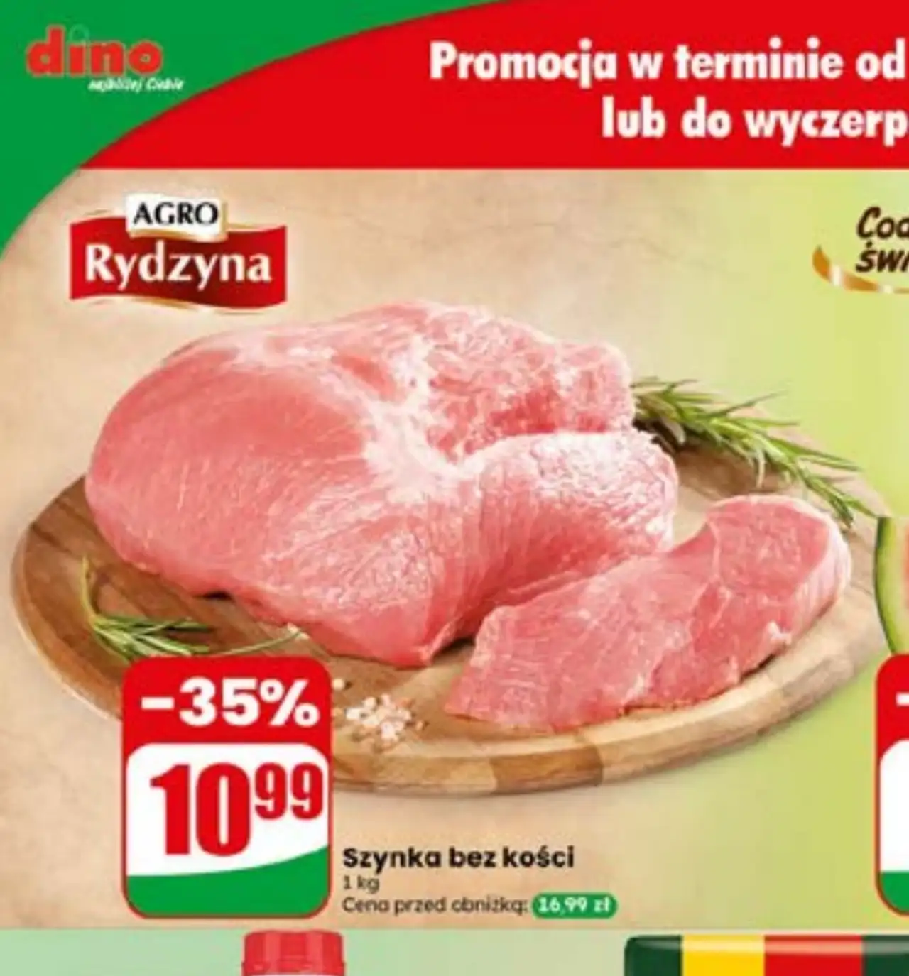 Szynka bez kości