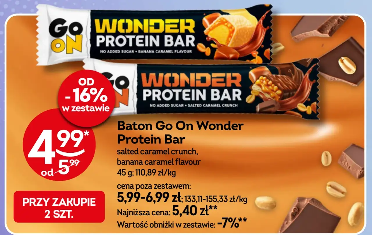 Baton Go On Wonder Protein Bar