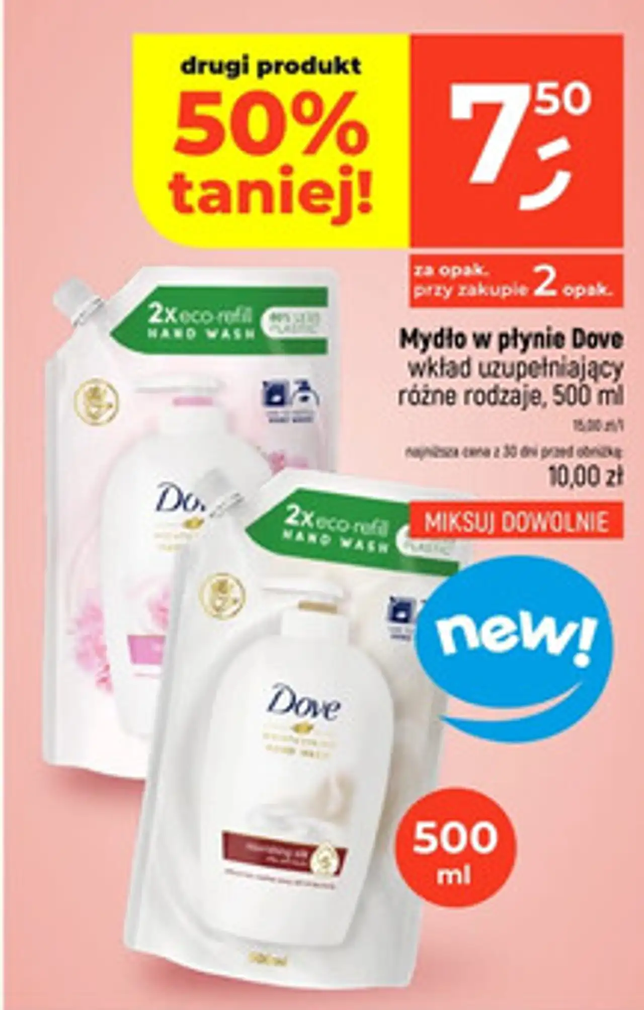 Mydło w płynie Dove wkład uzupełniający