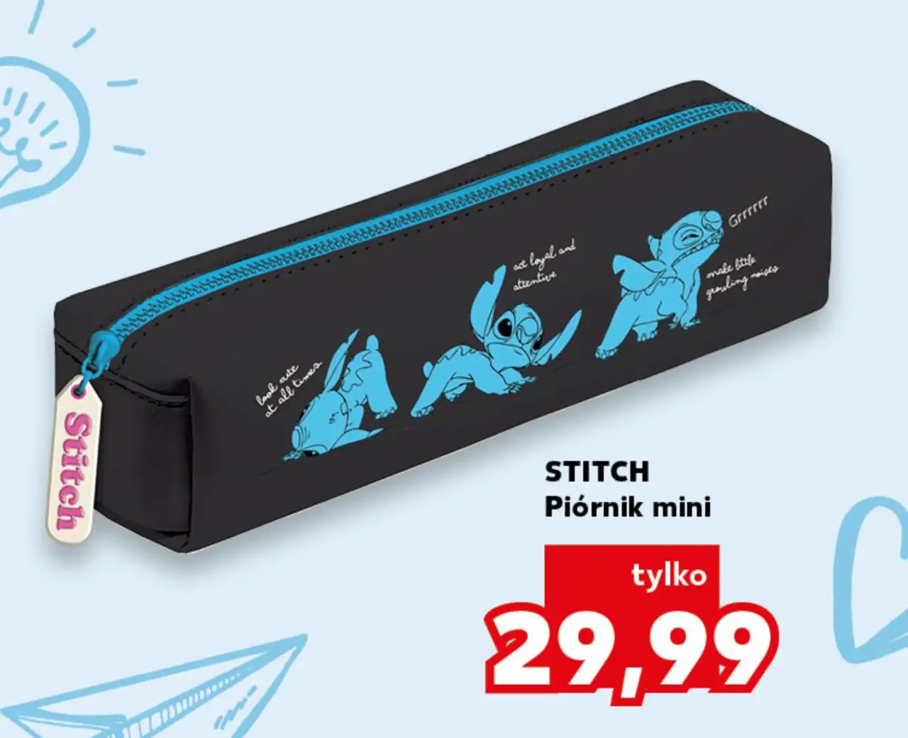 STITCH Piórnik mini