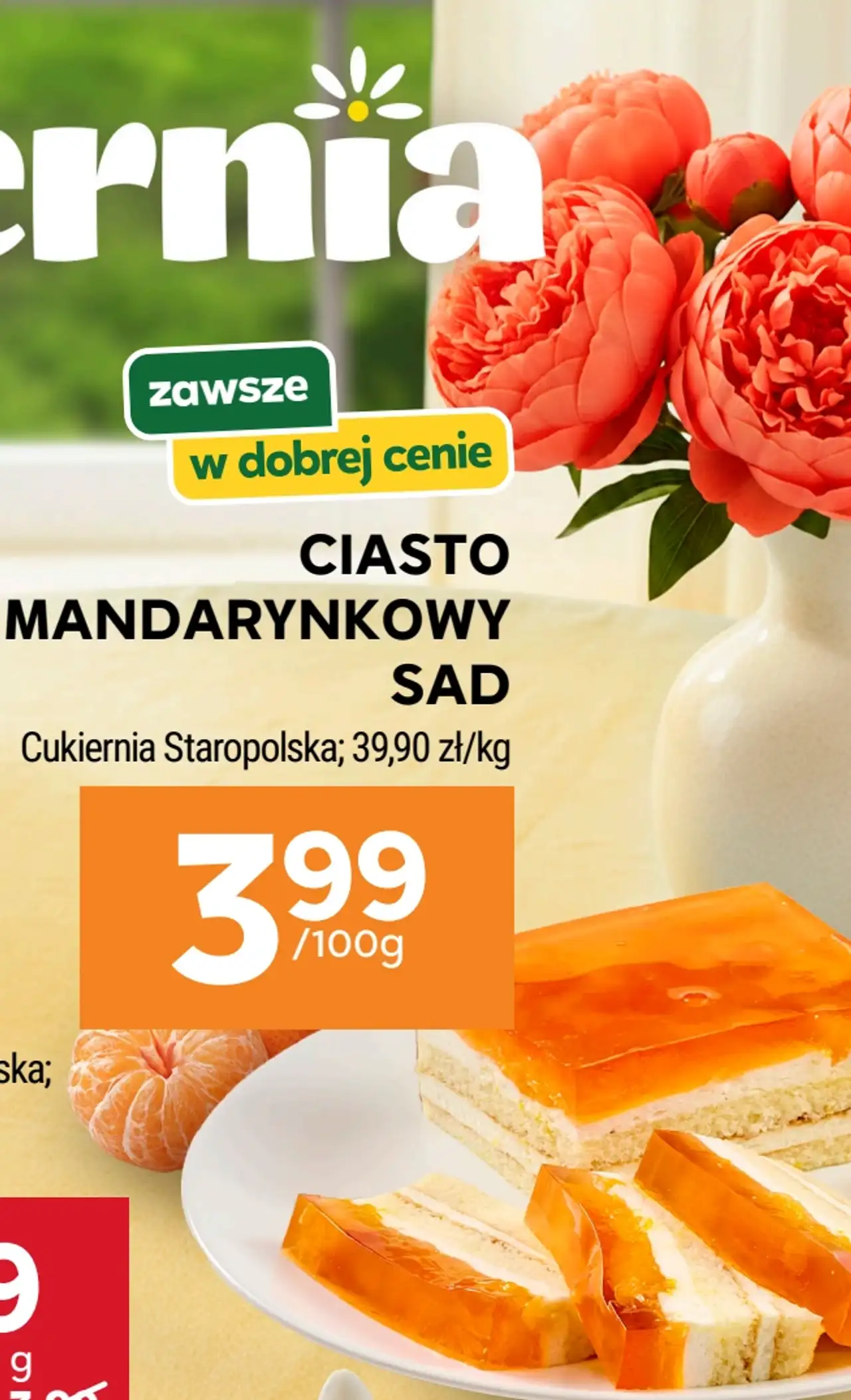 Ciasto Mandarynkowy Sad Cukiernia Staropolska