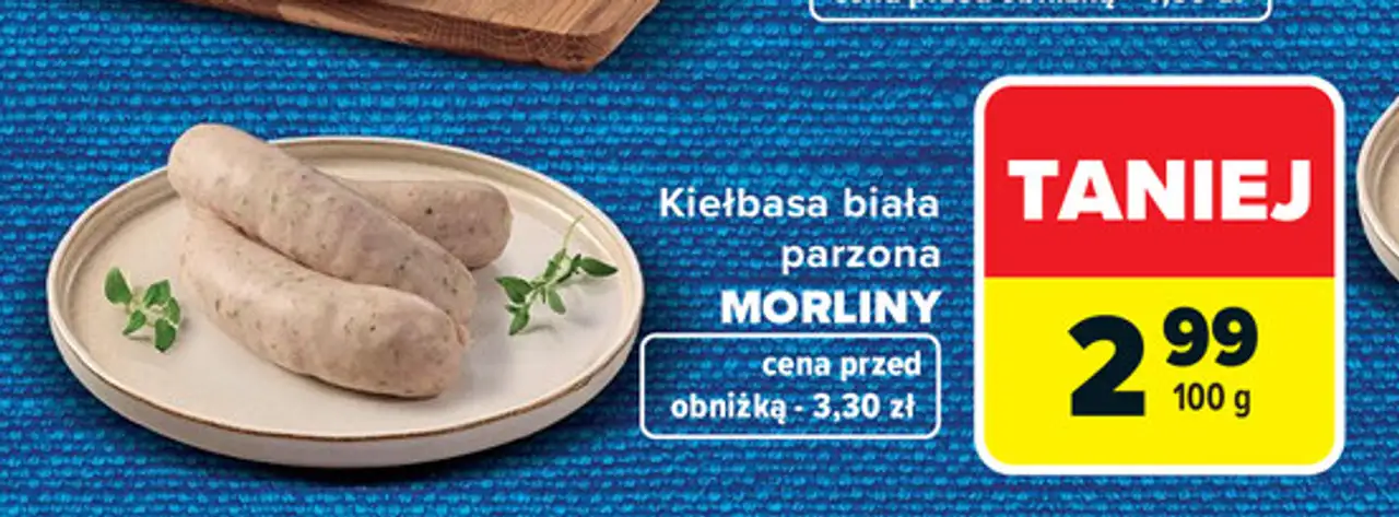 Kiełbasa biała parzona Morliny