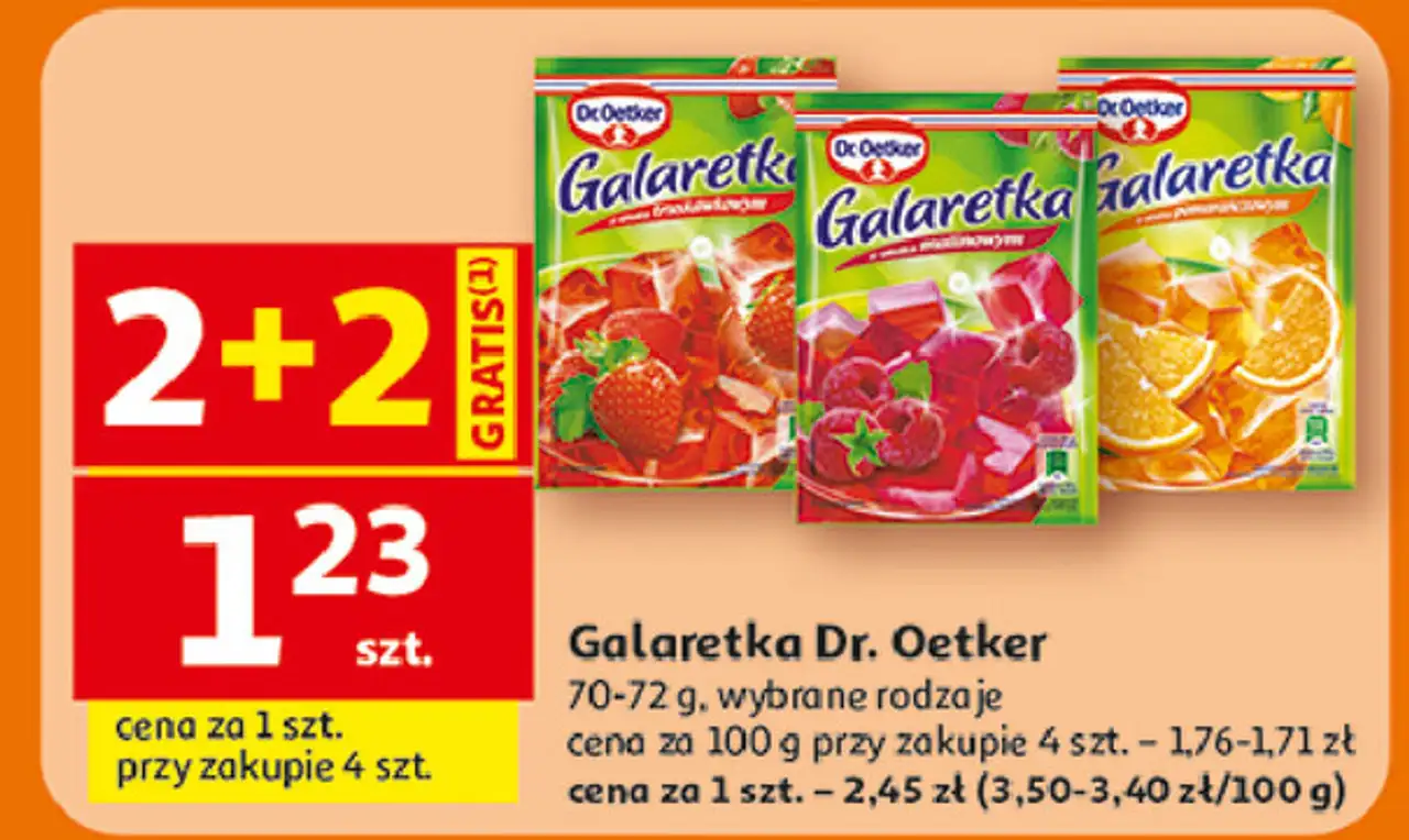 Galaretka malinowa Dr. Oetker