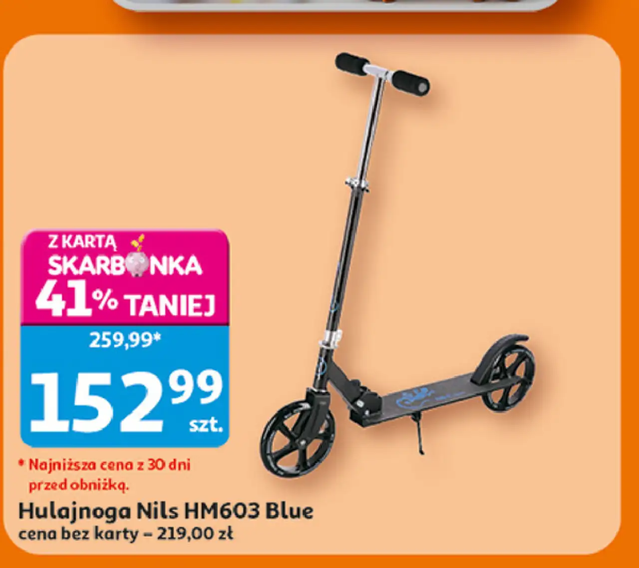 Hulajnoga nils hm603 blue