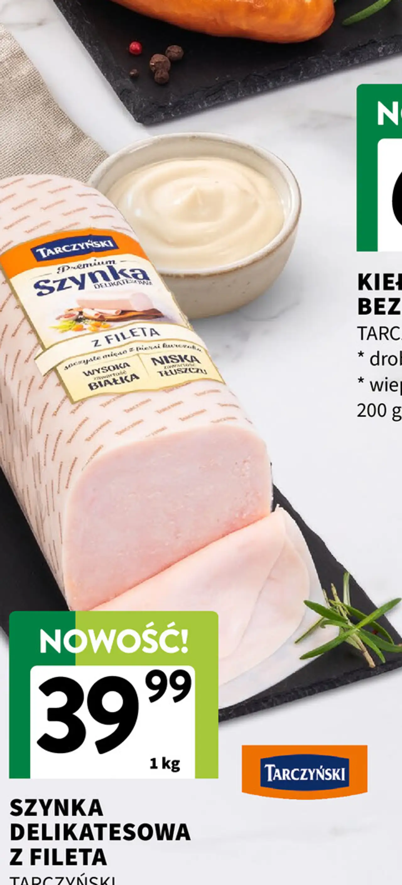 Szynka delikatesowa z fileta Tarczyński