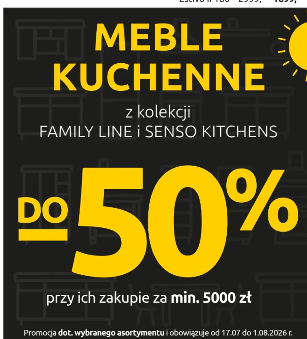 Meble kuchenne z kolekcji Family Line i Senso Kitchens