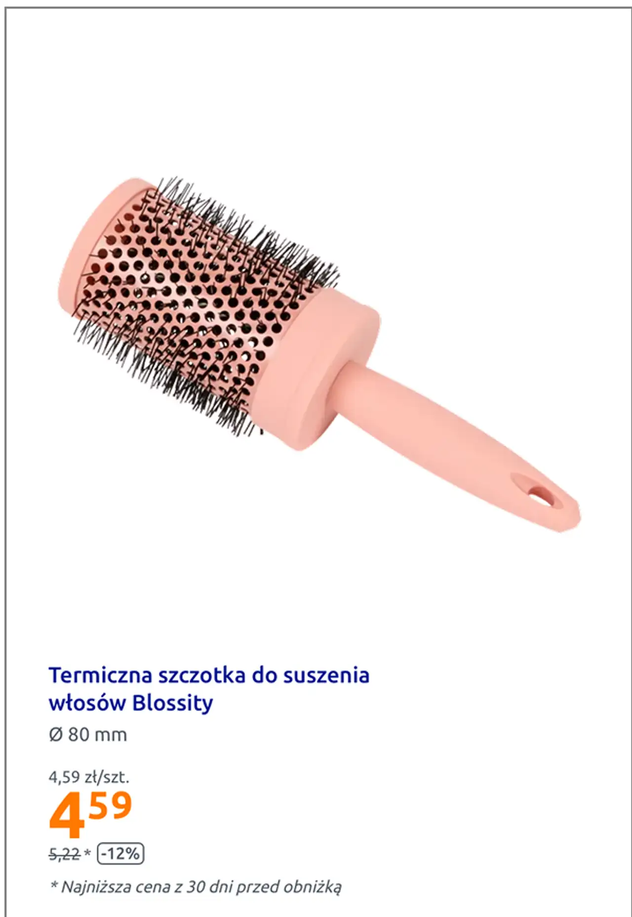 Termiczna szczotka do suszenia włosów Blossity