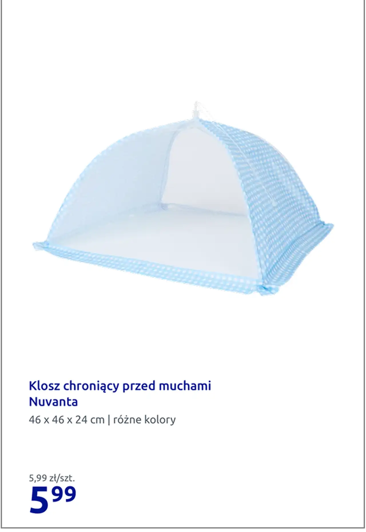 Klosz chroniący przed muchami Nuvanta