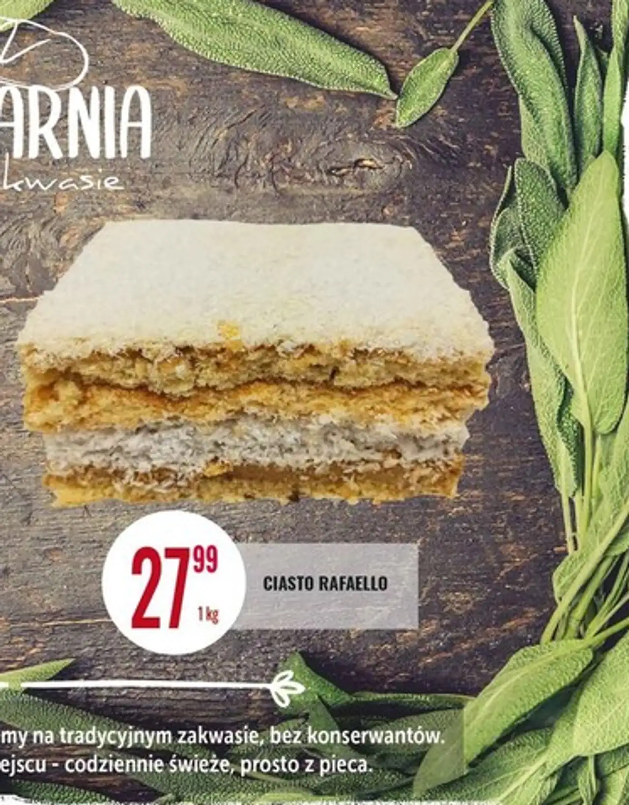 Ciasto Rafaello