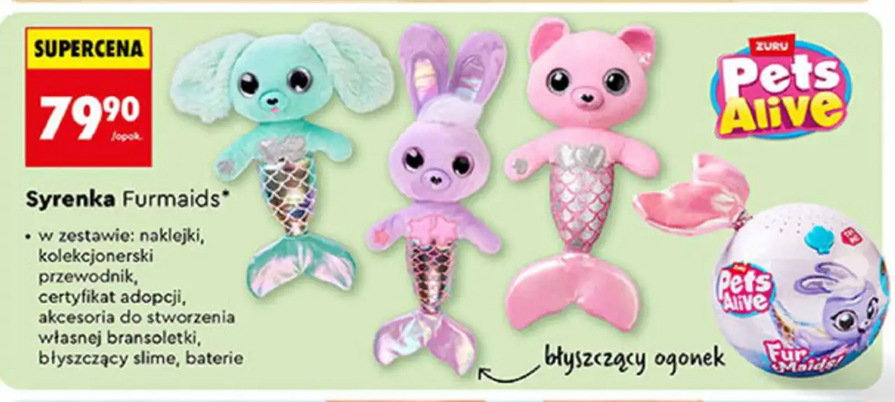 Zuru Pets Alive Syrenka Furmaids