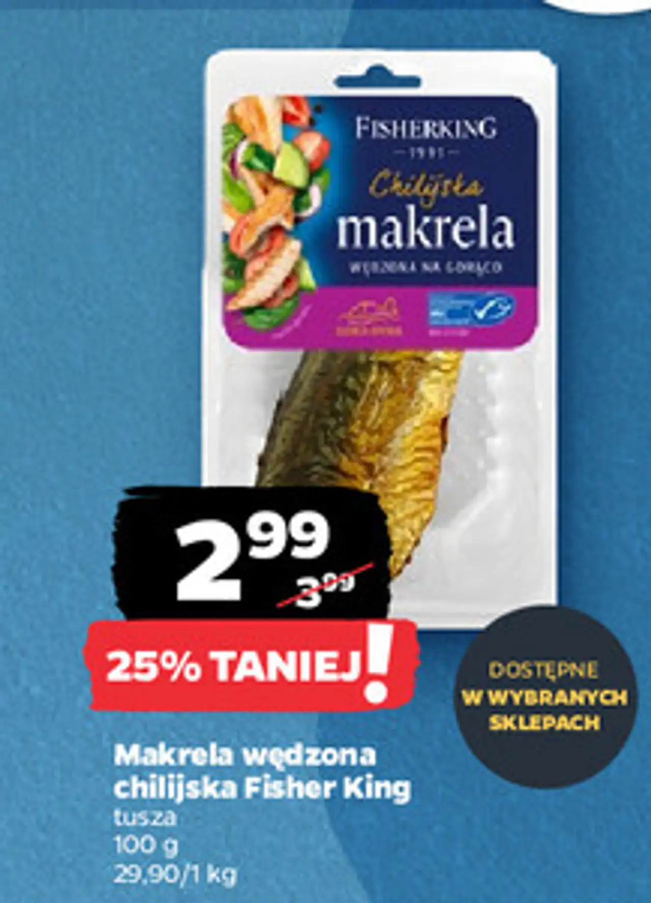 Makrela chilijska wędzona Fisher King