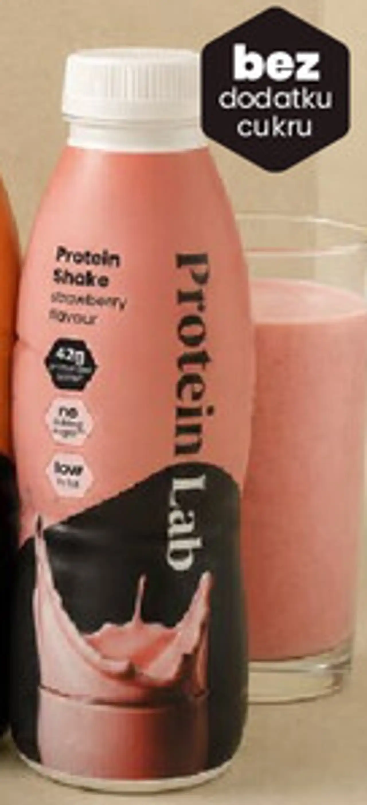 Napój proteinowy Protein Lab Protein Shake strawberry flavour