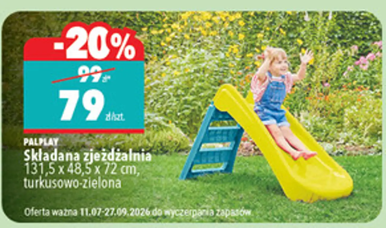 Palplay Składana zjeżdżalnia