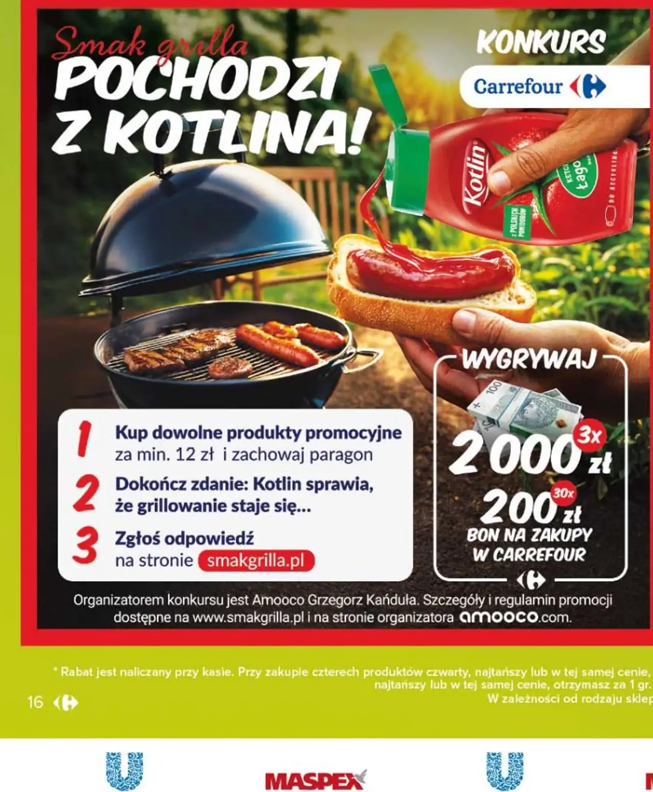Konkurs Kotlin i Carrefour: Smak grilla pochodzi z Kotlina!