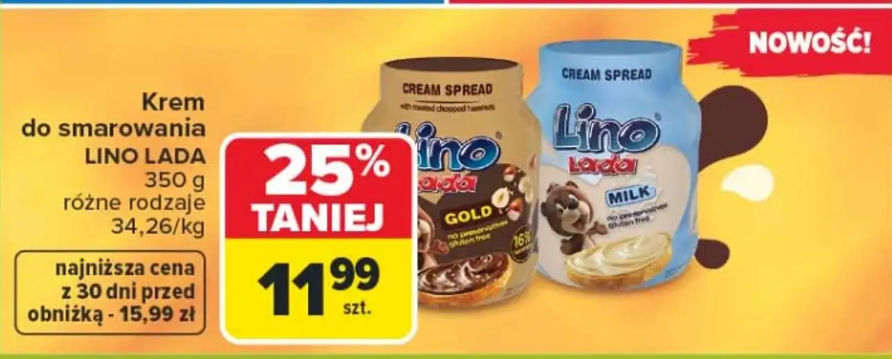Krem do smarowania Lino Lada