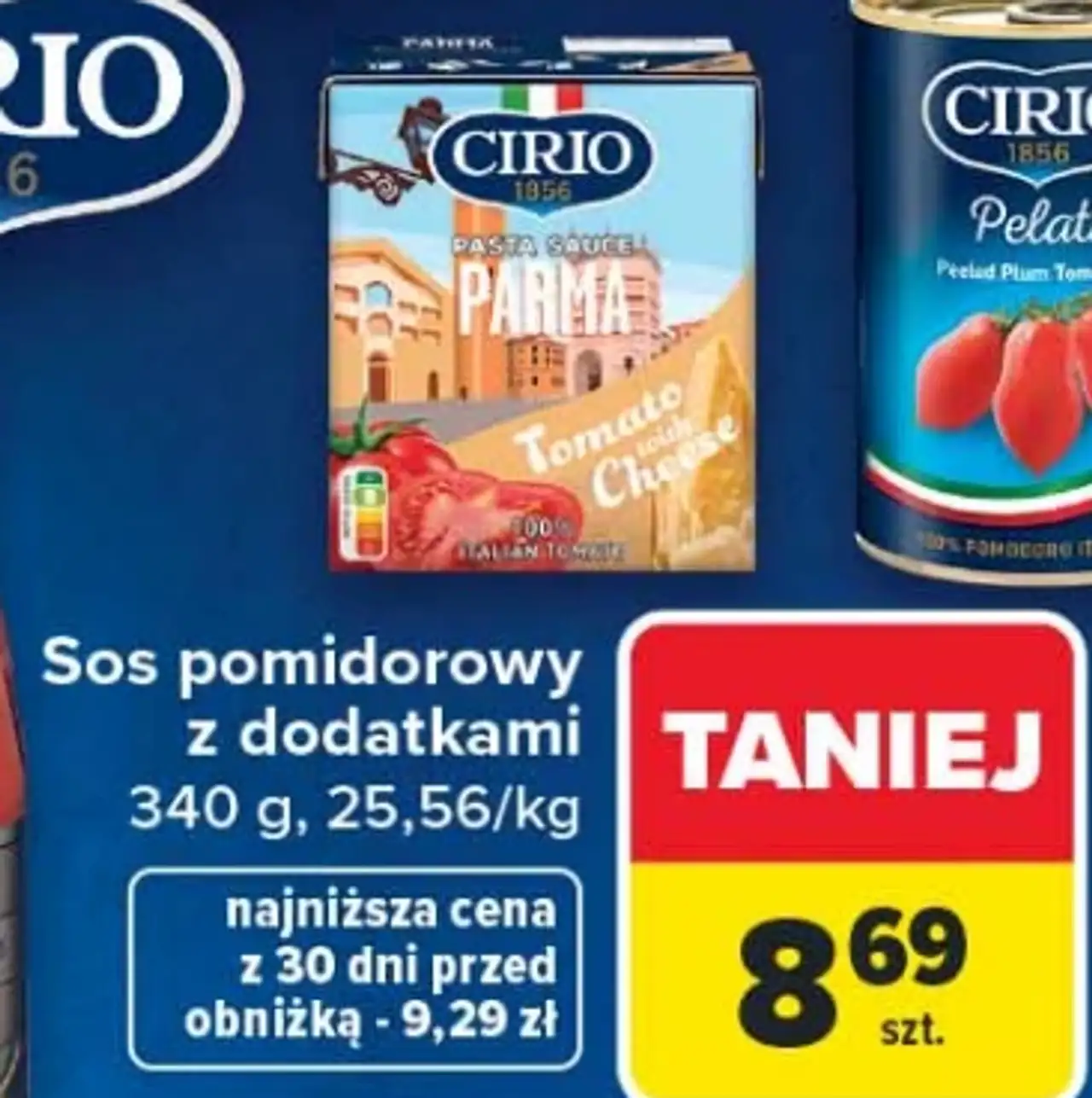 Sos pomidorowy z dodatkami Cirio