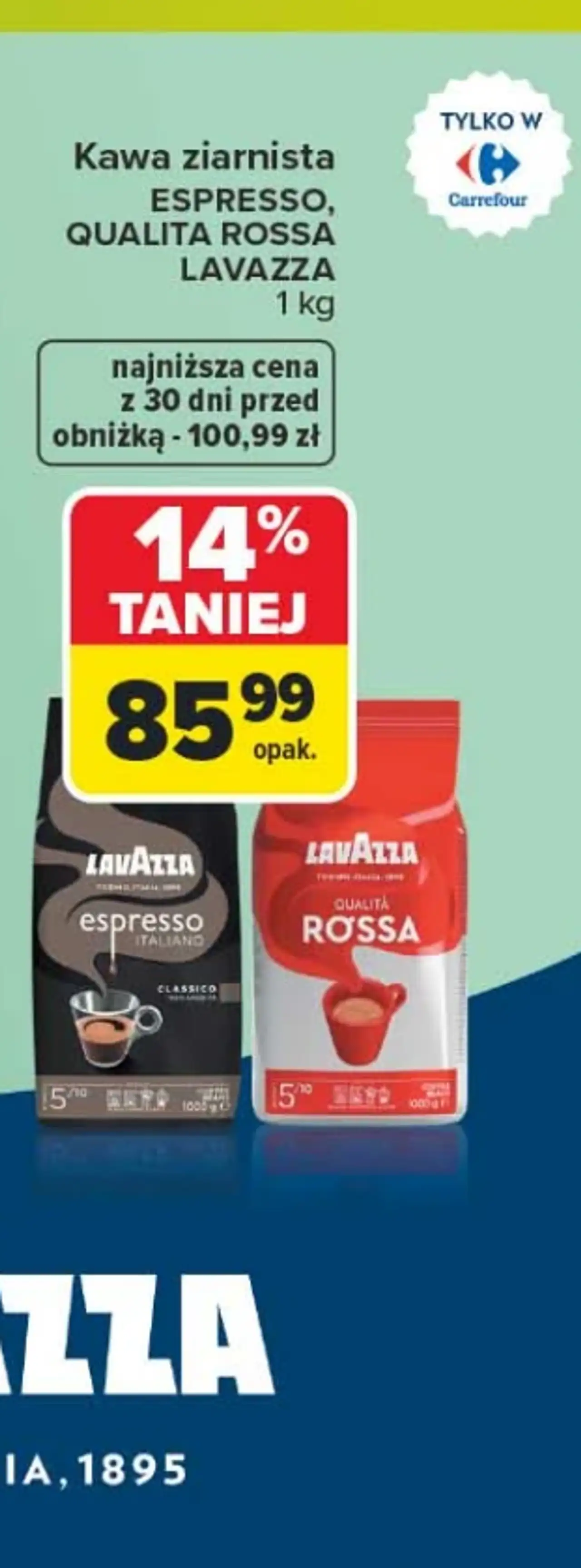Kawa ziarnista Espresso, Qualita Rossa Lavazza