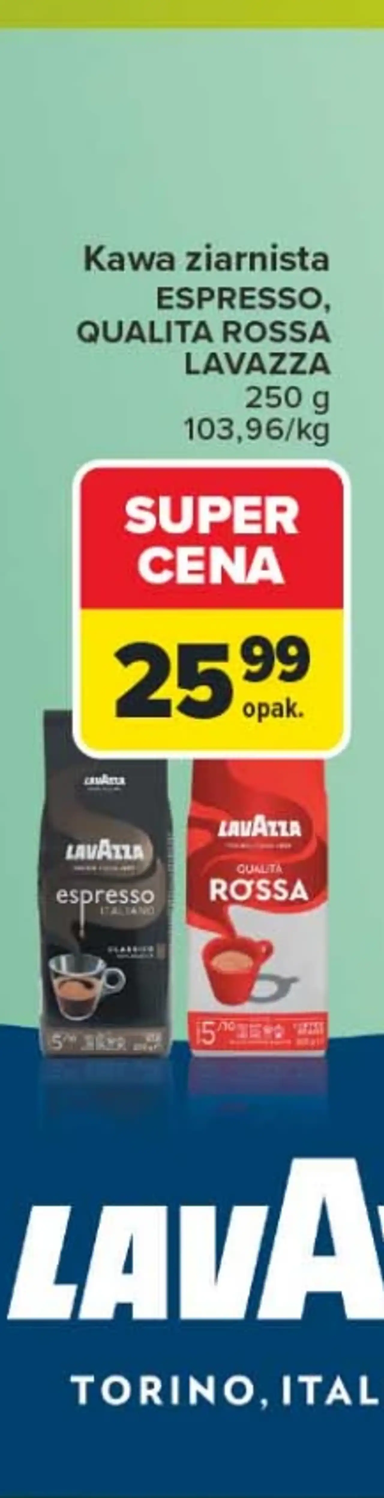 Kawa ziarnista Espresso, Qualita Rossa Lavazza