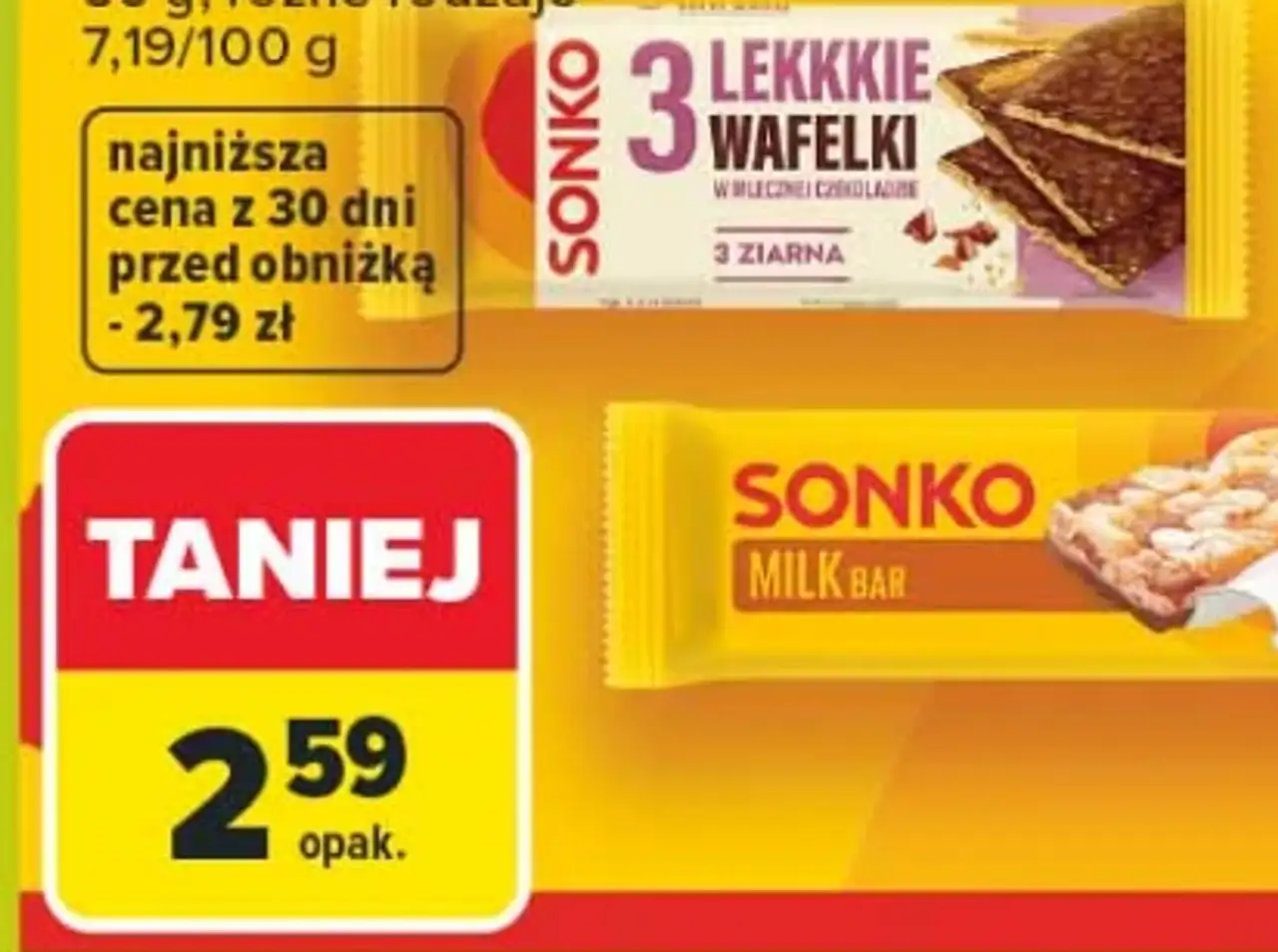 Sonko Wafelki w czekoladzie